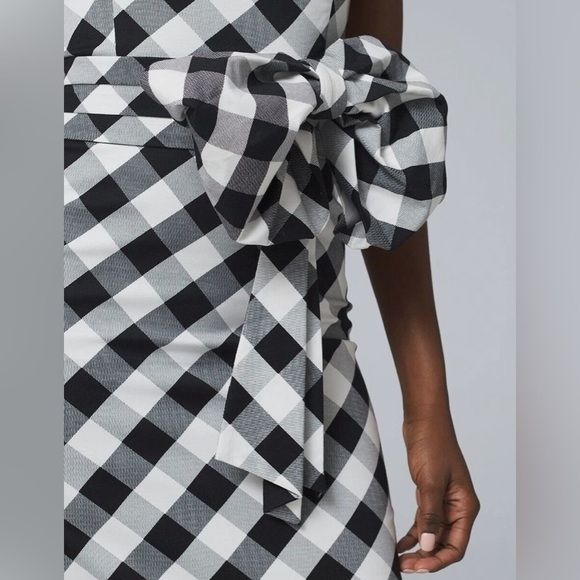 White House Black Market Gingham Picnic Dress - Picture 5 of 11